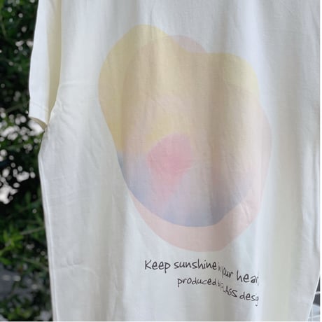 FLAGS Tシャツ「Keep Sunshine PINK」