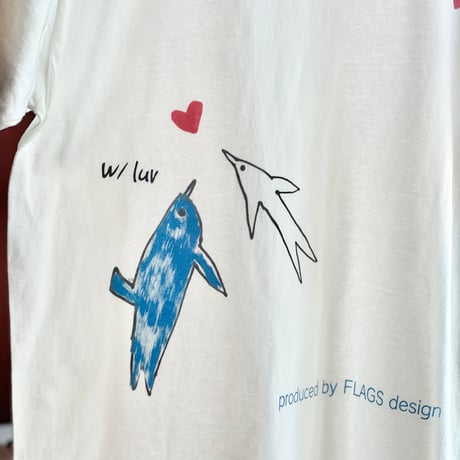 FLAGS Tシャツ「なかよしドルフィン」