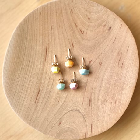 【1点もの】こつぶピアス S/N:01
