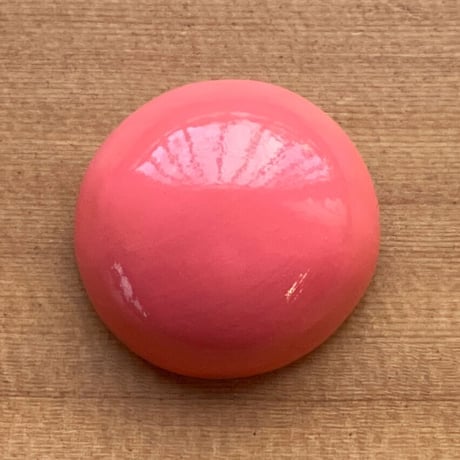 【１点もの】マカロンブローチ「秋桜-コスモス- 」