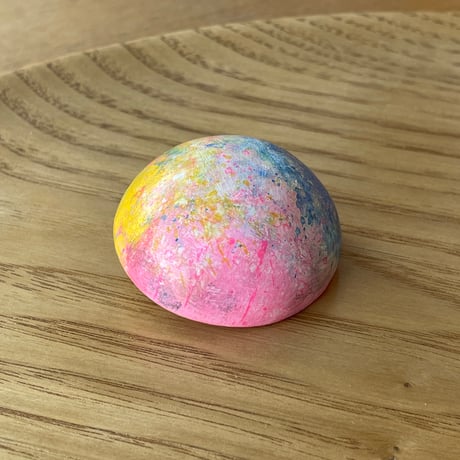 【1点もの】マカロンブローチVARIE「pastel planet」