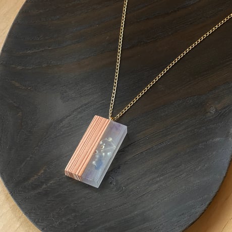 【1点もの】ククナペンダント（千葉県産 山武杉）S/N:05