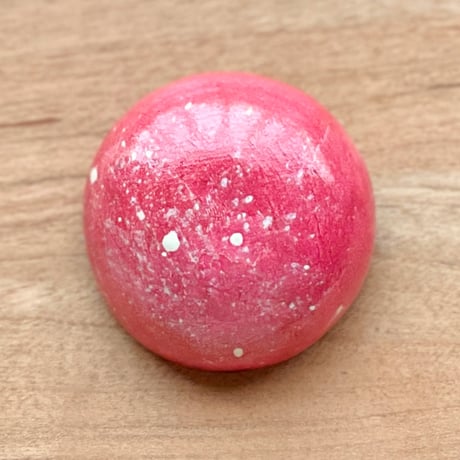 【１点もの】マカロンブローチVARIE「撫子桜」