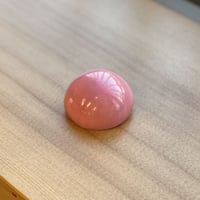 【1点もの】マカロンブローチ「桃色」