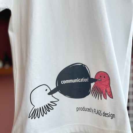 FLAGS Tシャツ「たこみゅにけーしょん」