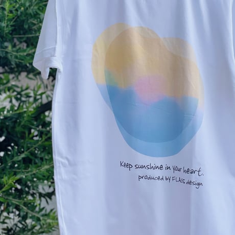 FLAGS Tシャツ「Keep Sunshine BLUE」