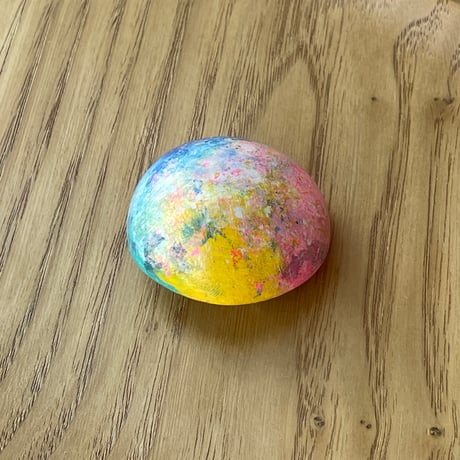 【1点もの】マカロンブローチVARIE「pastel planet」