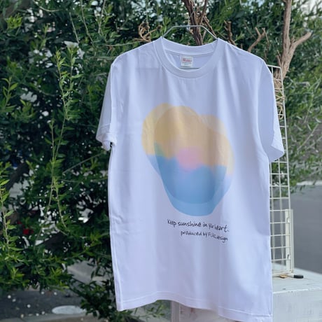 FLAGS Tシャツ「Keep Sunshine BLUE」