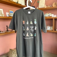 FLAGS Tシャツ「ロボ族 BK」