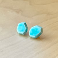 【１点もの】リトスピアス　「空色」