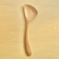【１点もの】木のヘラ「グッピー（左利き用）」