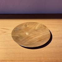 木のお皿「まんげつ」【S/N:01】