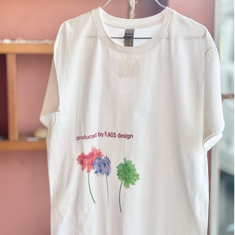 FLAGS Tシャツ「Emi flowers」