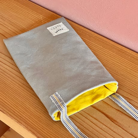 真田紐のサコッシュ（山吹色）
