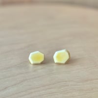 【1点もの】リトスイヤリング「菜の花」
