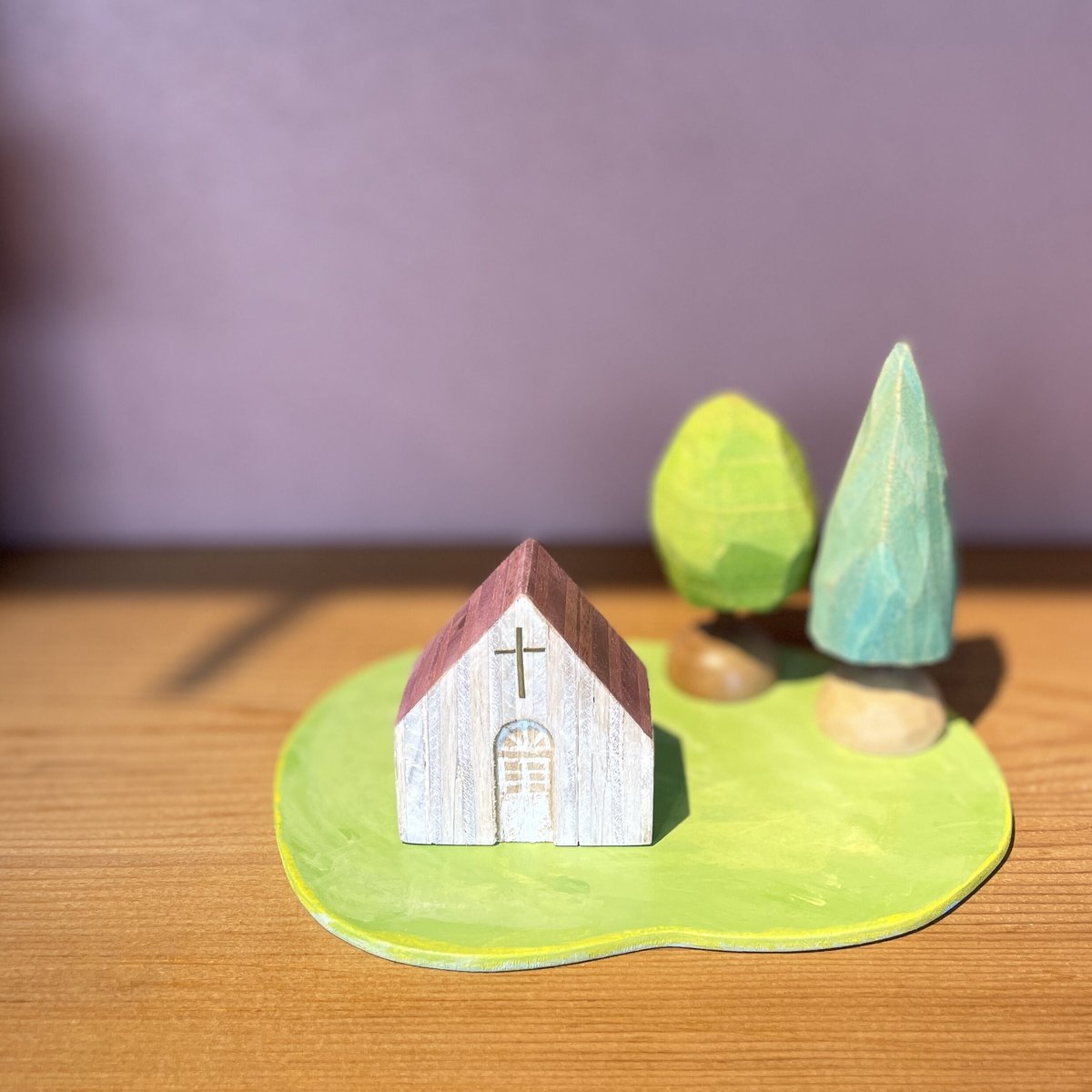 森の教会（ミニチュアハウス） | フラッグス｜府中市の就労継続支援B型