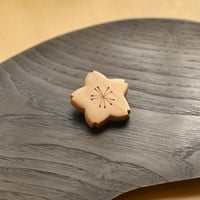 【１点もの】さくらブローチ（SN/:01）