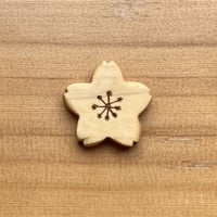 【１点もの】さくらブローチ