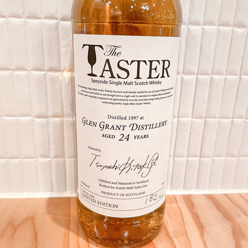ザ・テイスター グレン グラント 1997 24年 ザ・テイスター Glen Grant 1997 24YO 49.6% HHD 700ml