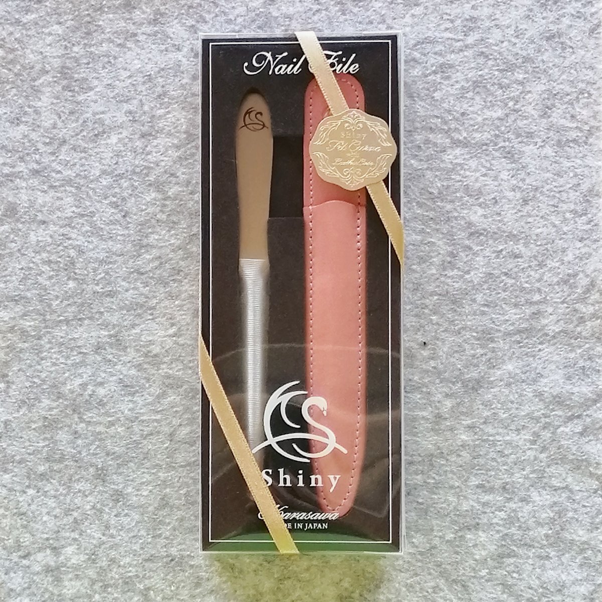 ☆ショップ限定カラー☆ 爪ヤスリ shiny シャイニー （高級レザー