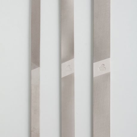 【3本セット（荒目・中目・細目）】プラスチックヤスリ　誉　－HOMARE－　P6　（150×4×2mm）