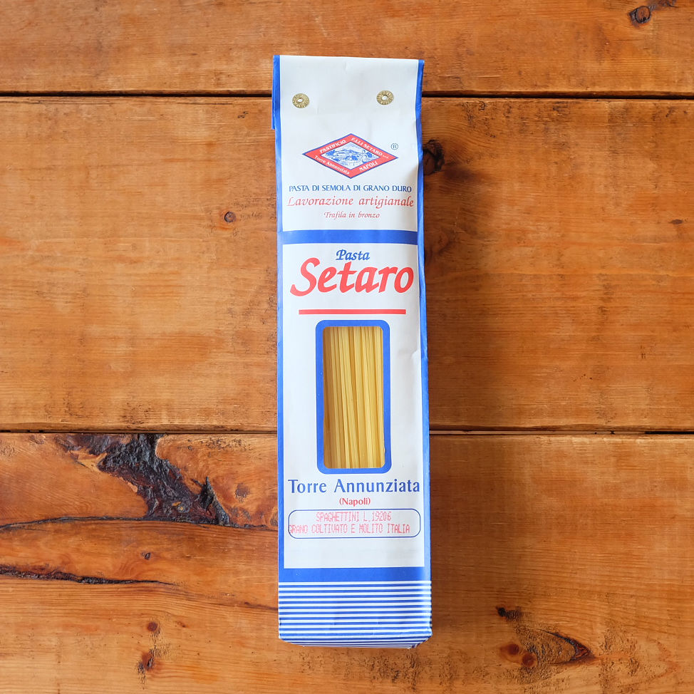 【たまちゃん】イタリア製 BESANA CARRANA バスローブ no.2 スパゲッティーニ 太さ1.4mm 500g | Setaro セタロ パスタ