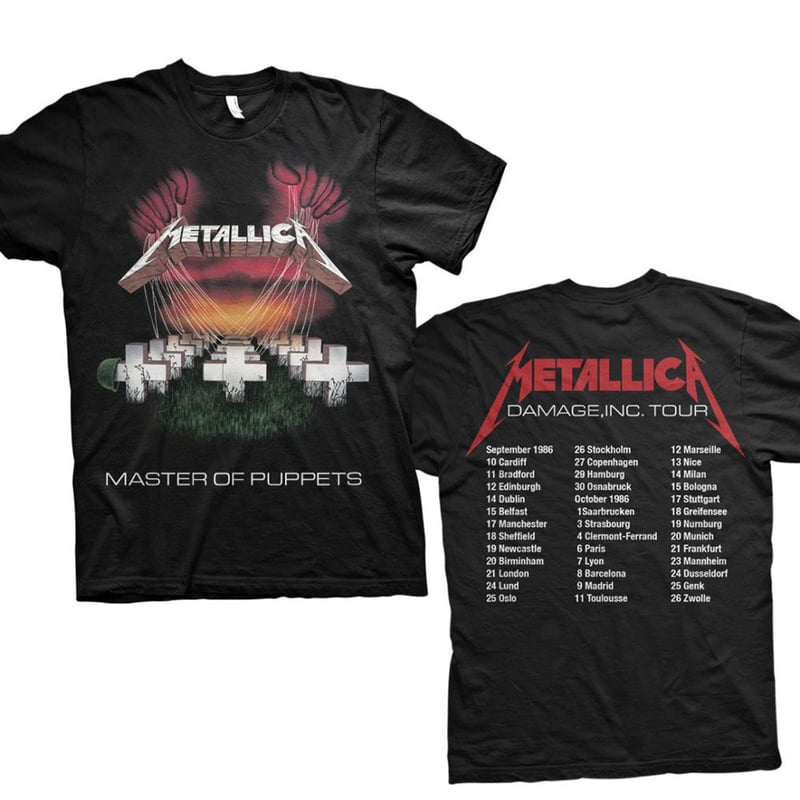 METALLICA 『MASTER OF PUPPETS EUROPEAN TOUR '86