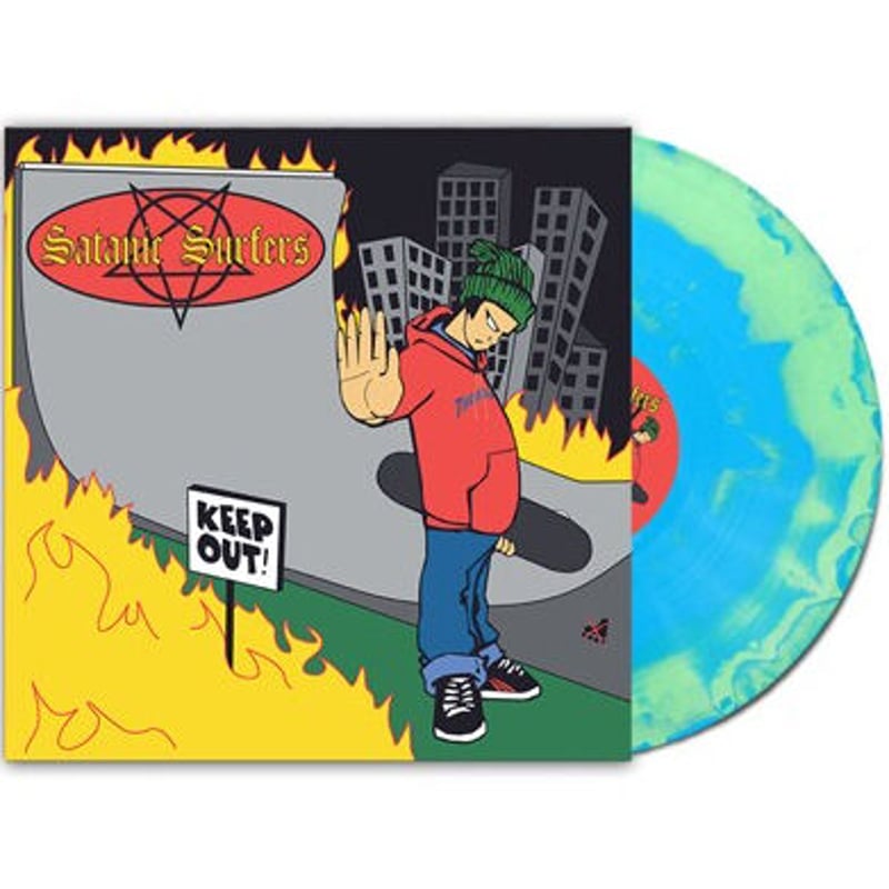 Satanic Surfers 『KEEP OUT!』 (12inch) | TIME FLI