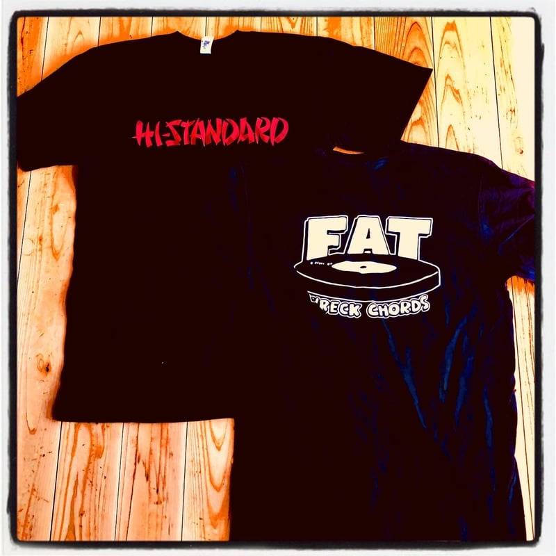 【未開封】Hi-STANDARD X FAT WRECK CHORDS Tシャツ