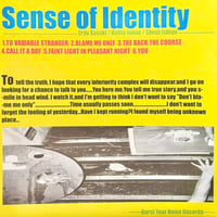 Sense of Identity 『S/T』(CD)