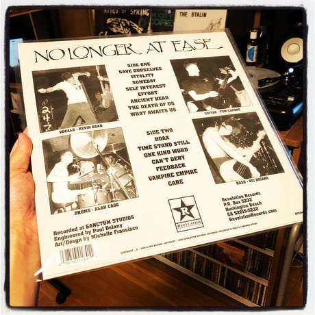 BEYOND 『No Longer At Ease』(LP/COLOR:Grey)(DLコード付)