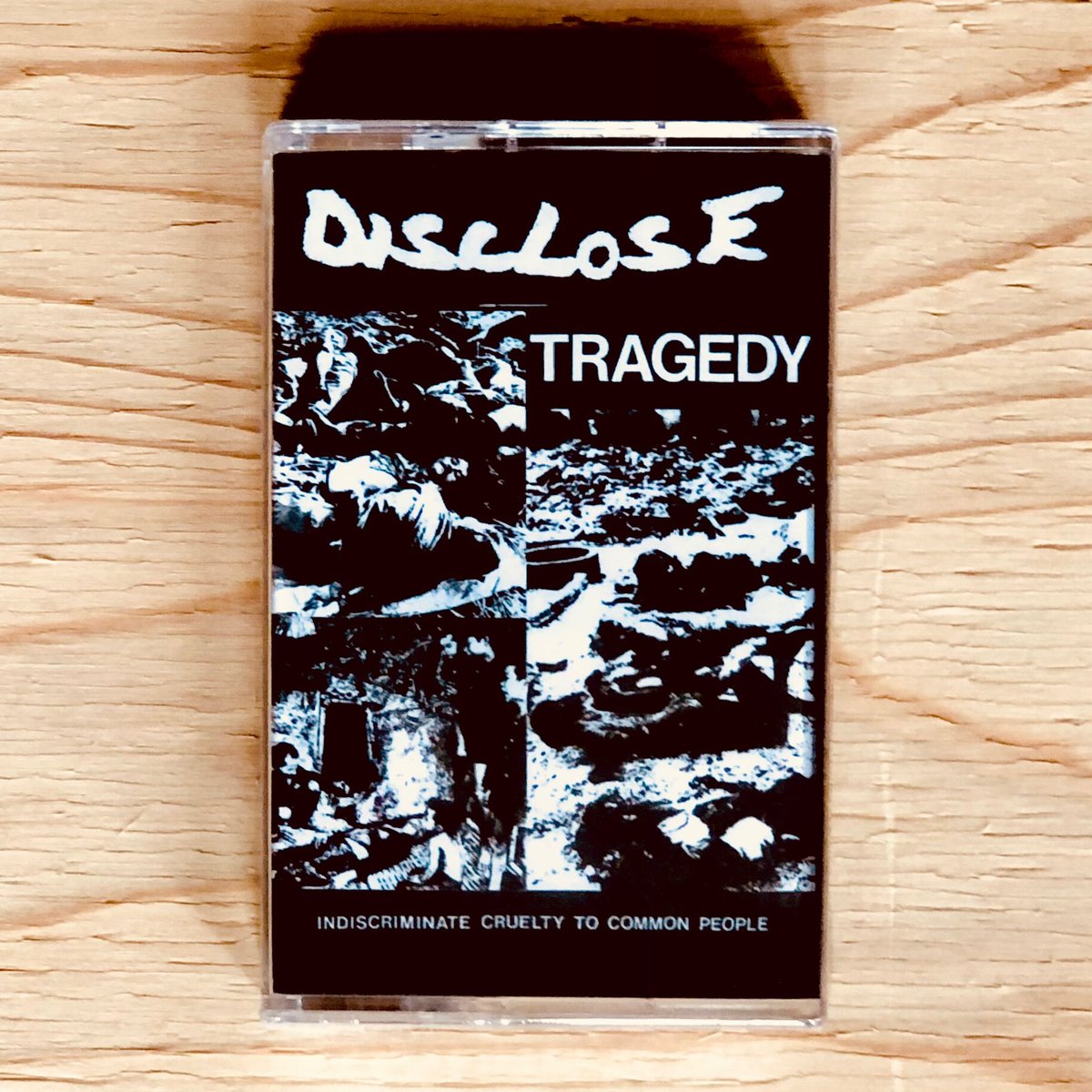 Disclose TRAGEDYパンクロック セール開催中 DISCLOSE 『TRAGEDY』(カセットテープ) | TIME FLIES RECORDS