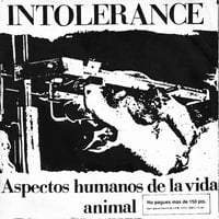 【USED】INTOLERANCE 『Aspectos Humanos De La Vida Animal』(7inch)