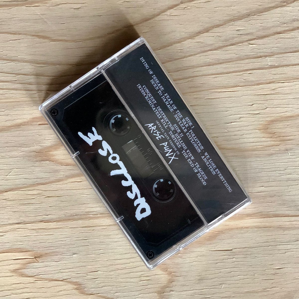 DISCLOSE 『TRAGEDY』(カセットテープ) | TIME FLIES RECORDS