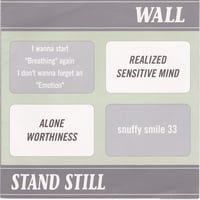 【USED】WALL | STAND STILL『split』(7inch)