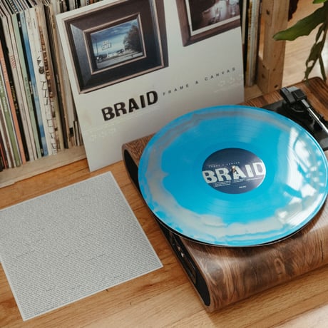 BRAID 『FRAME AND CANVAS』(LP:Blue/Silver)(DLコード付)