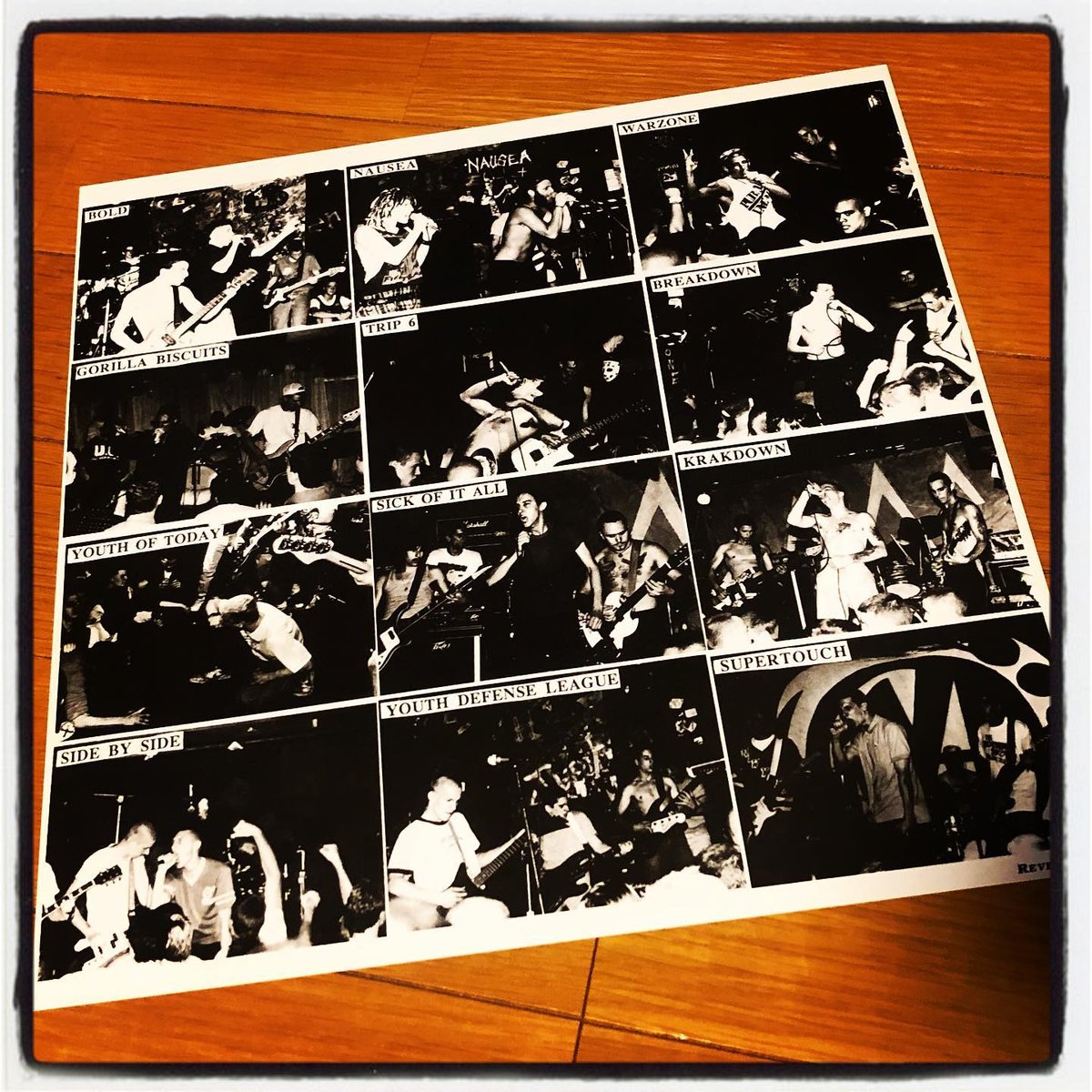 SICK OF IT ALL 90s デッドストック ワッペン NEW YORK HARD CORE