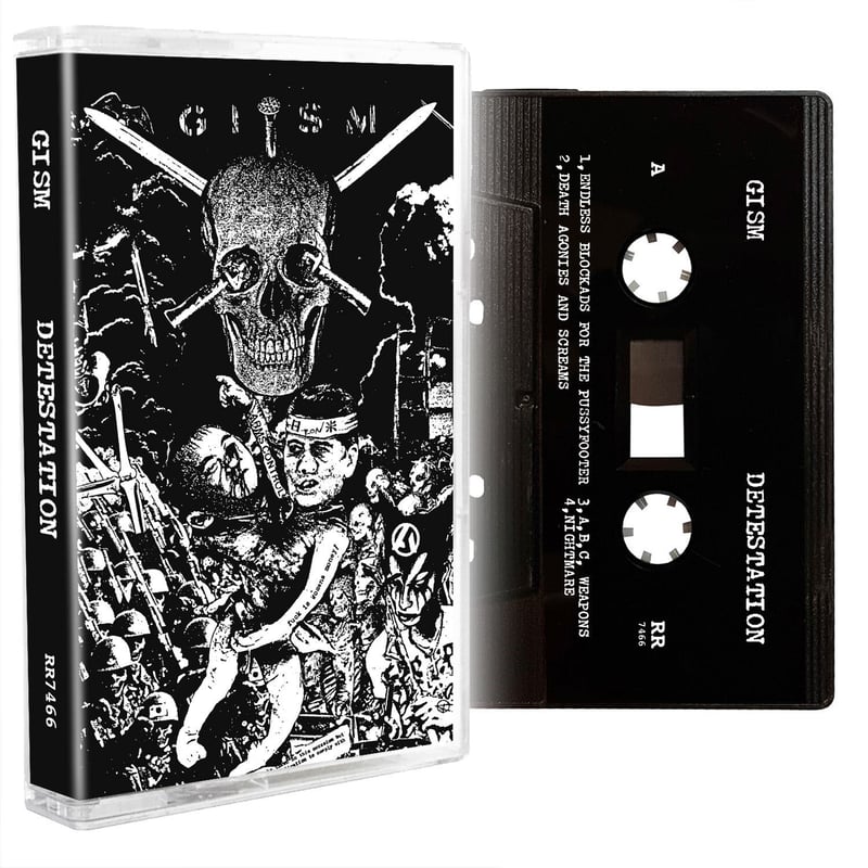 G.I.S.M. 『DETESTATION』(カセットテープ) | TIME FLIES RE