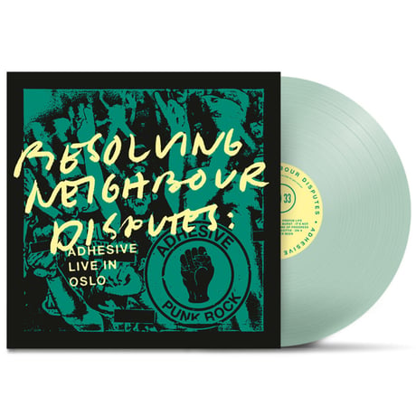 ADHESIVE 『Resolving Neighbour Disputes: ADHESIVE LIVE IN OSLO』(LP)