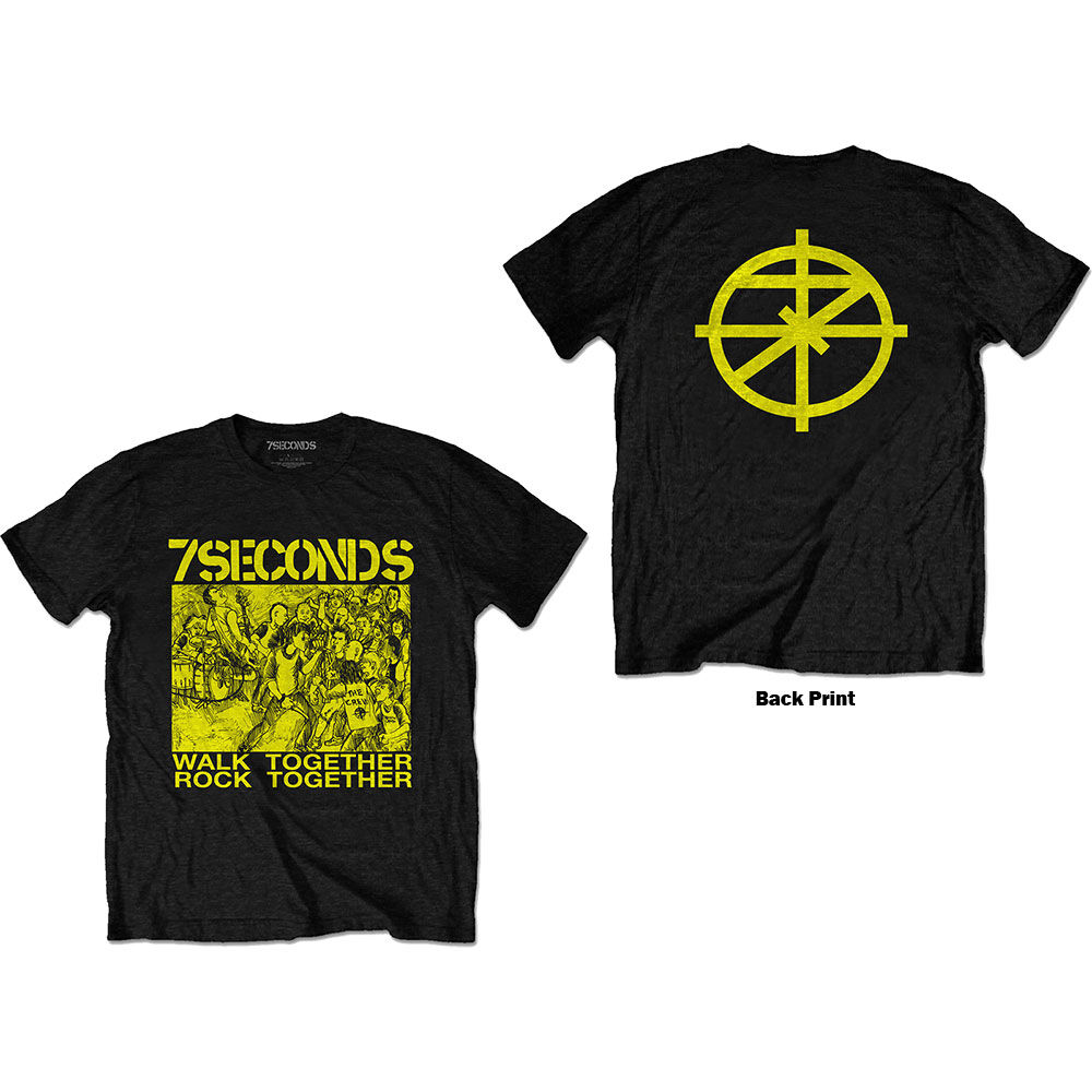 7 SECONDS 『WALK TOGETHER ROCK TOGETHER T-SHIRT』