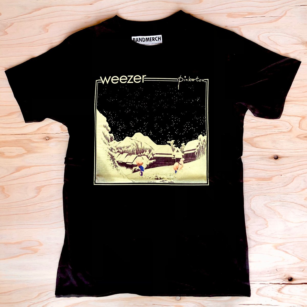 weezer 『pinkerton T-shirt』(black) | TIME FLIES