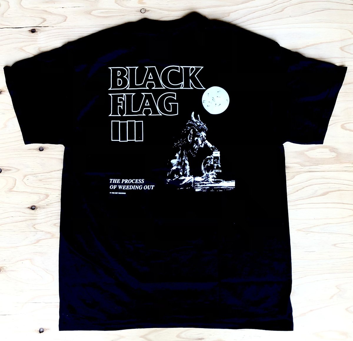 BLACK FLAG 『The Process Of Weeding Out T-Shirt』