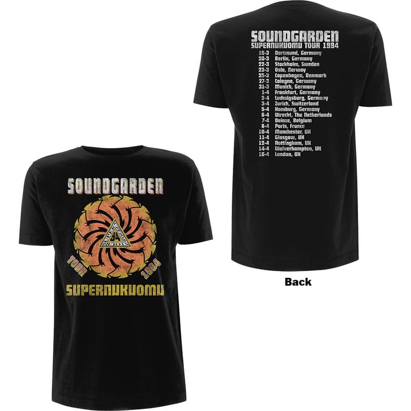 SOUNDGARDEN 『SUPERUNKNOWN TOUR '94 T-SHIRT』 | T