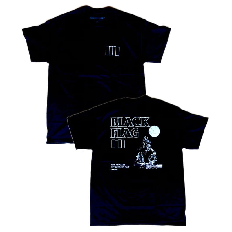 BLACK FLAG 『The Process Of Weeding Out T-Shirt』