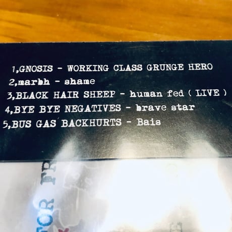 V.A. 『JAPANESE No.1 ALTERNATIVE is not For FREE Vol.1』(CD)