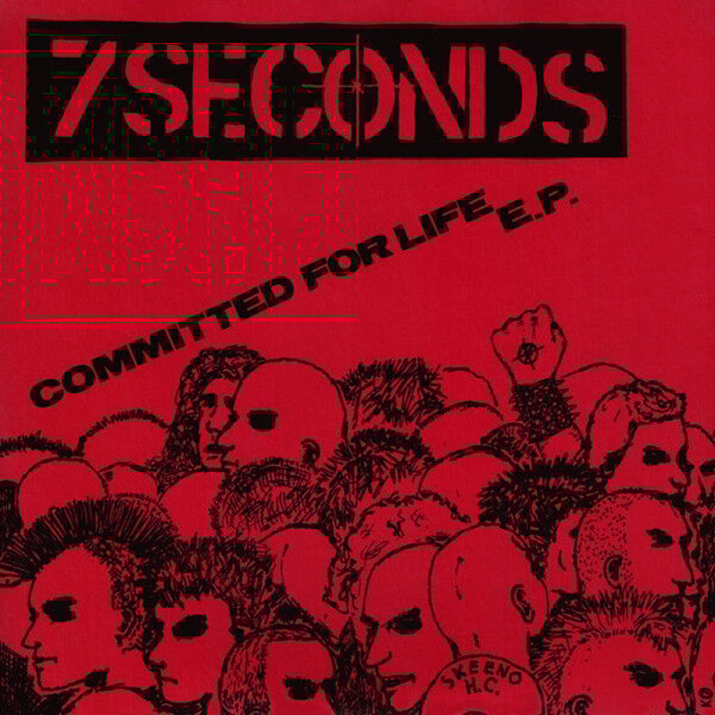 7 SECONDS 『COMMITTED FOR LIFE』(7inch) | TIME FL