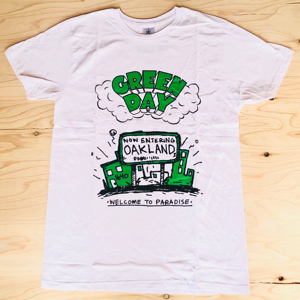 GREEN DAY ツアーTシャツ Lサイズ ホワイト GREEN DAY ツアーTシャツ Lサイズ ホワイト - メルカリ