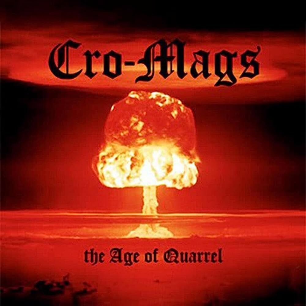Cro Mags age LP nyhc ハードコア Cro-Mags 『AGE OF QUARREL』(LP)(Black Vinyl) | TI