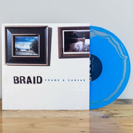 BRAID 『FRAME AND CANVAS』(LP:Blue/Silver)(DLコード付)