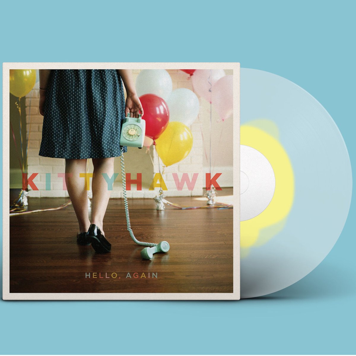洋楽 KITTYHAWK / HELLO,AGAIN KITTYHAWK 『HELLO, AGAIN』(LP)(DLコード付) | TIME FLI